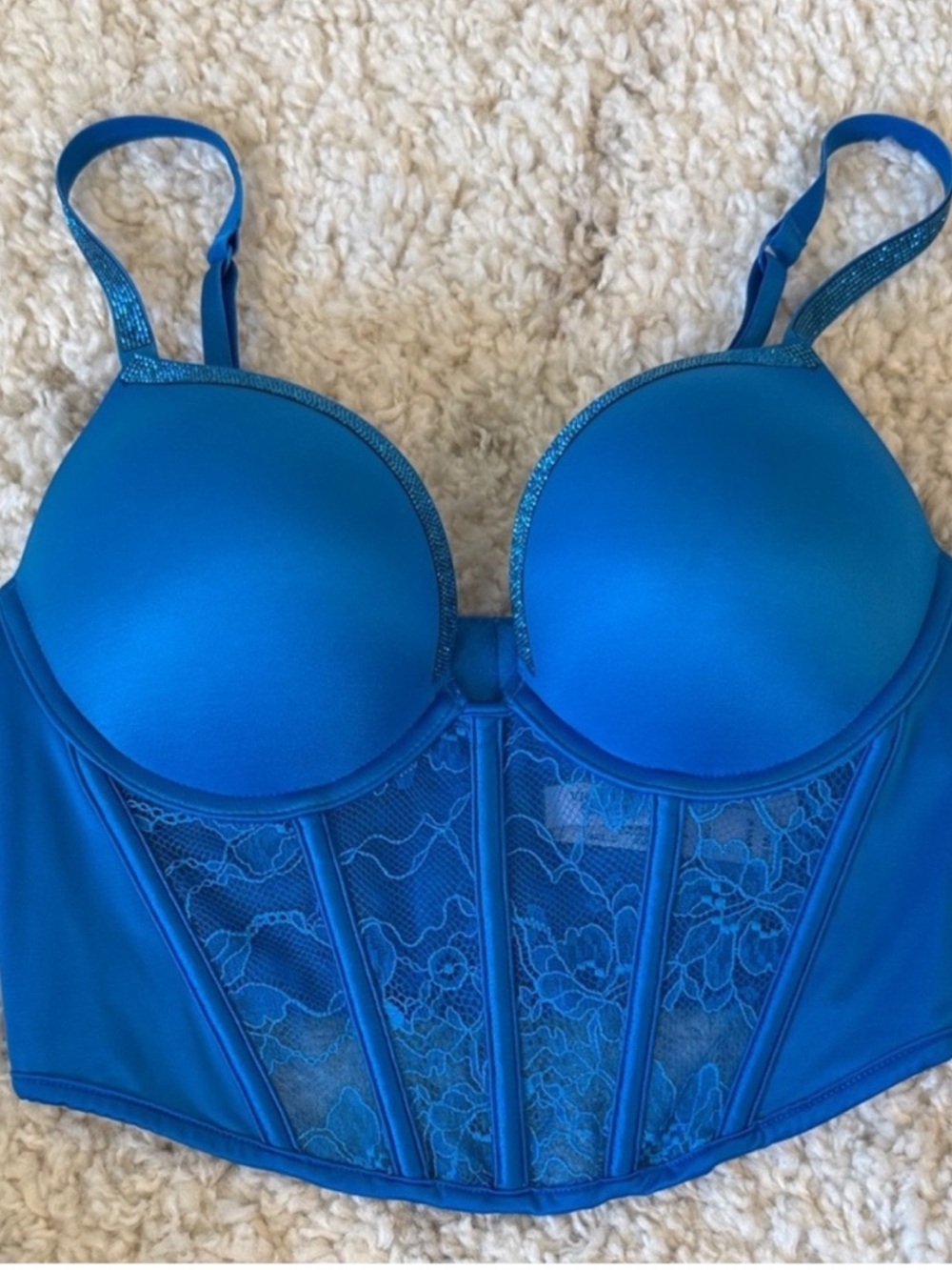 NWT Victoria’s Secret Bombshell Push Up Lace Corset